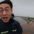 上海出现狂风暴雨天气，记者李力前往南汇观海公园现场播报台风最新实况信息