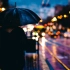 【环境音】雨夜街道氛围 | 行人和汽车来往的声音 | 铁轨声 | 雨声白噪音 | 适助眠、放松、学习