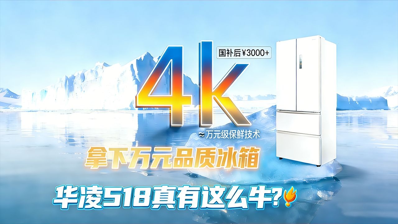 双系统零嵌+自动制冰+主动净化+价格实惠的双开门大冰箱，买什么？