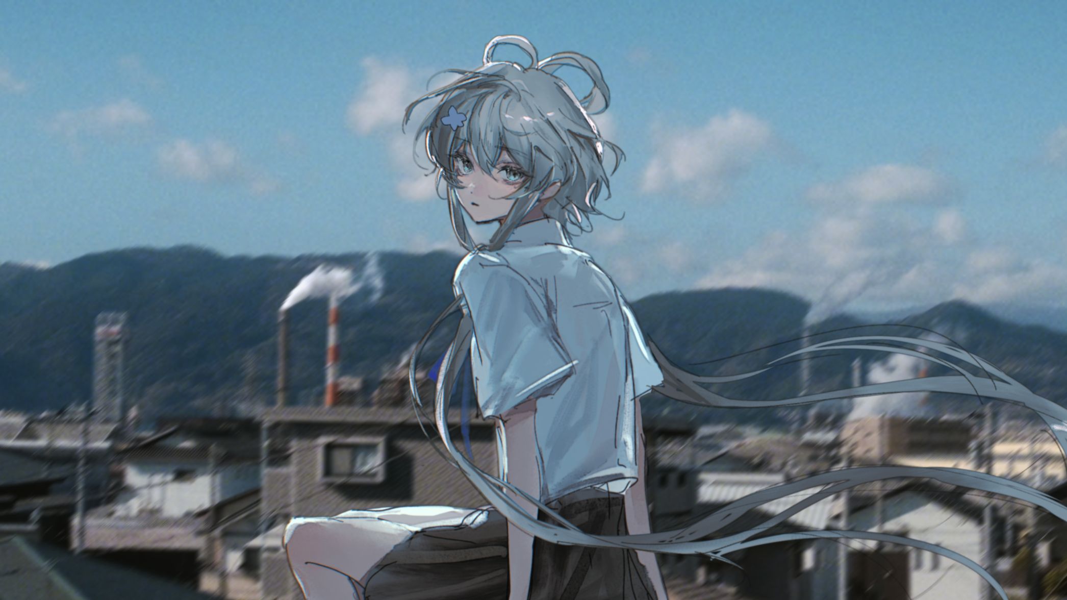 【洛天依原创】“愿望中的这些那些，让我挣扎在每个夏夜”《残月》