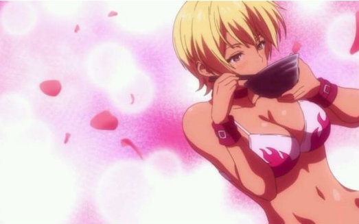 Boob anime with fighting and soma
