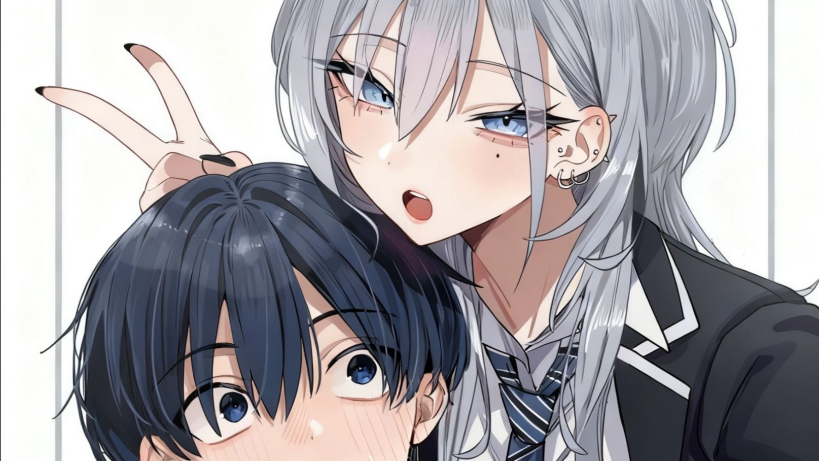 全校最嘴臭学姐！却喜欢亲近你？！太恐怖了！