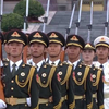 雄赳赳气昂昂！三军仪仗队正步入场