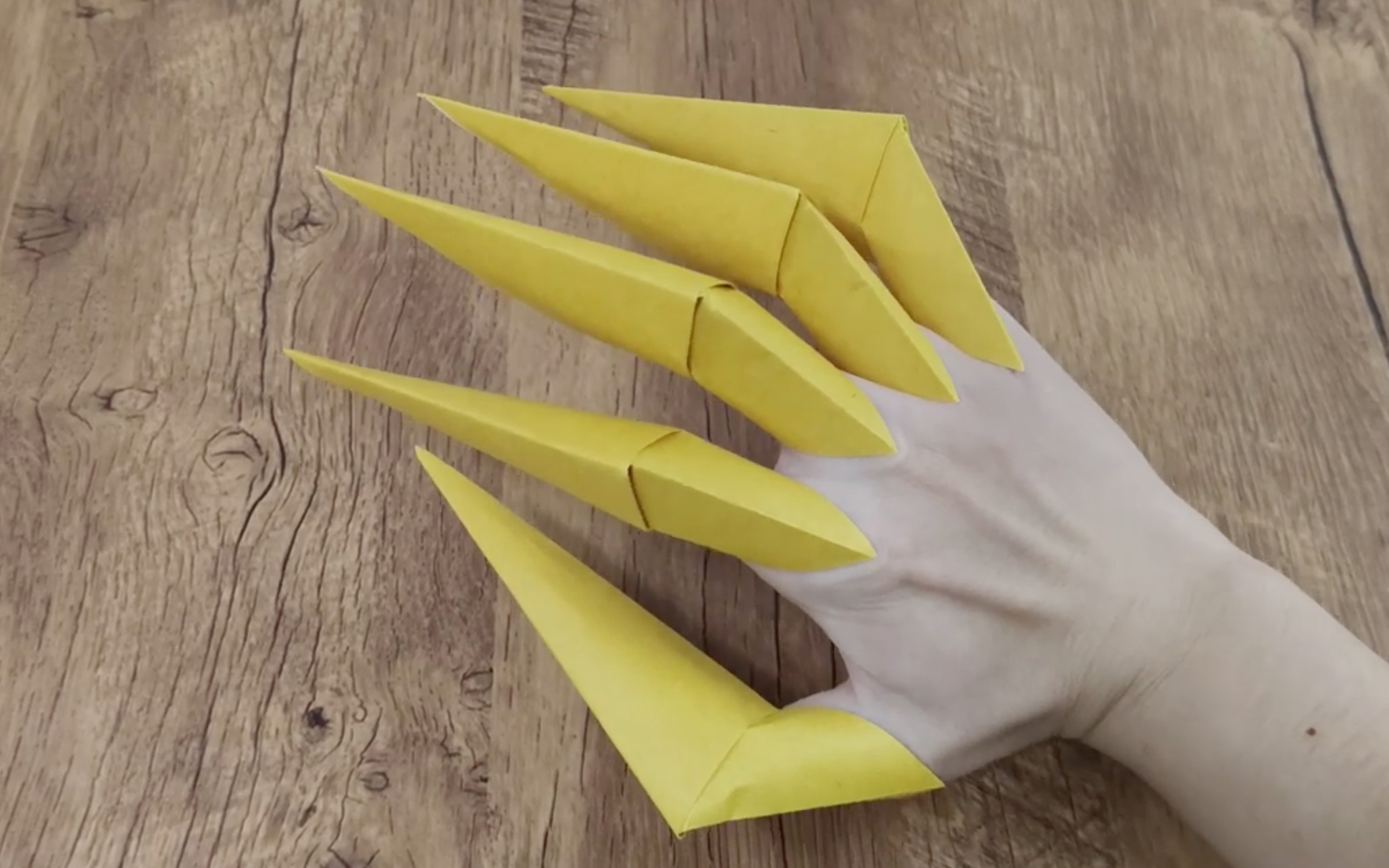 手工折纸爪子怎么叠,手工折纸爪子怎么折 - 伤感说说吧