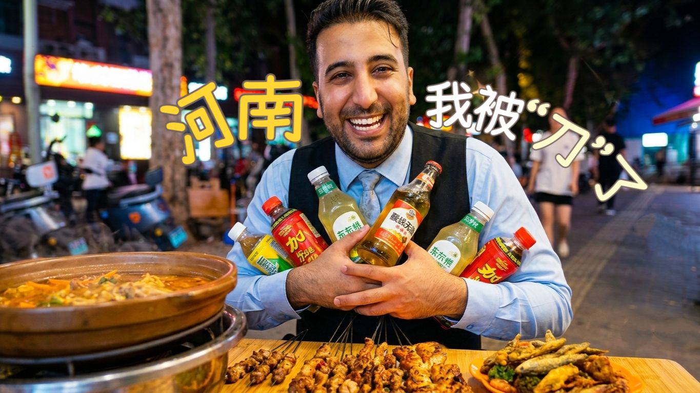 河 南 老 乡 又 刀 我！刚一落地就开启‘地狱级’热情模式，这谁能顶得住啊？！