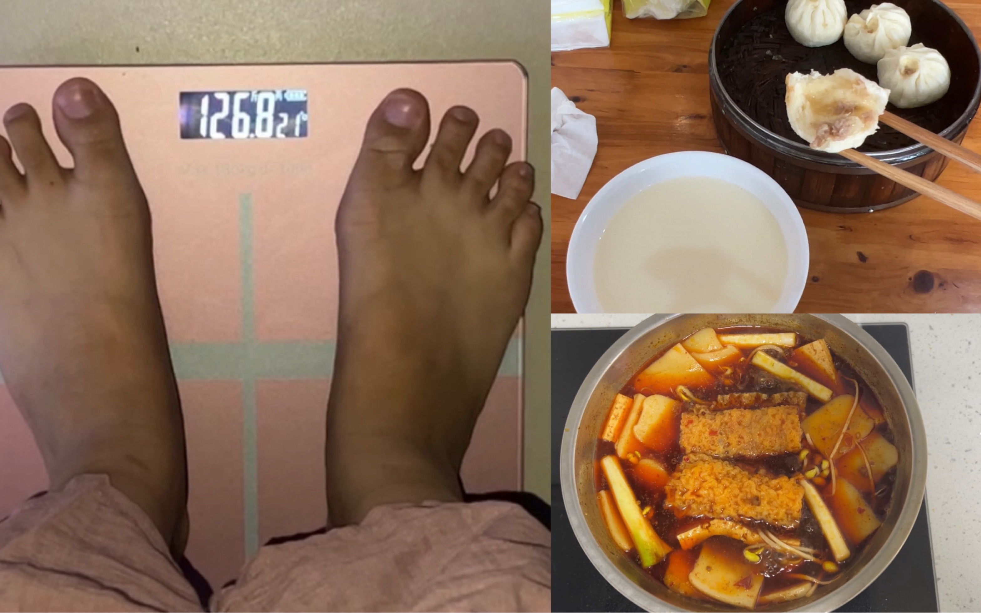9.8打卡｜三次元的肉｜今日体重126.8斤｜九月累计减重：0.2斤｜目标体重117_哔哩哔哩_bilibili