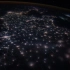 地球夜景-从太空看地球！[ 4k ]