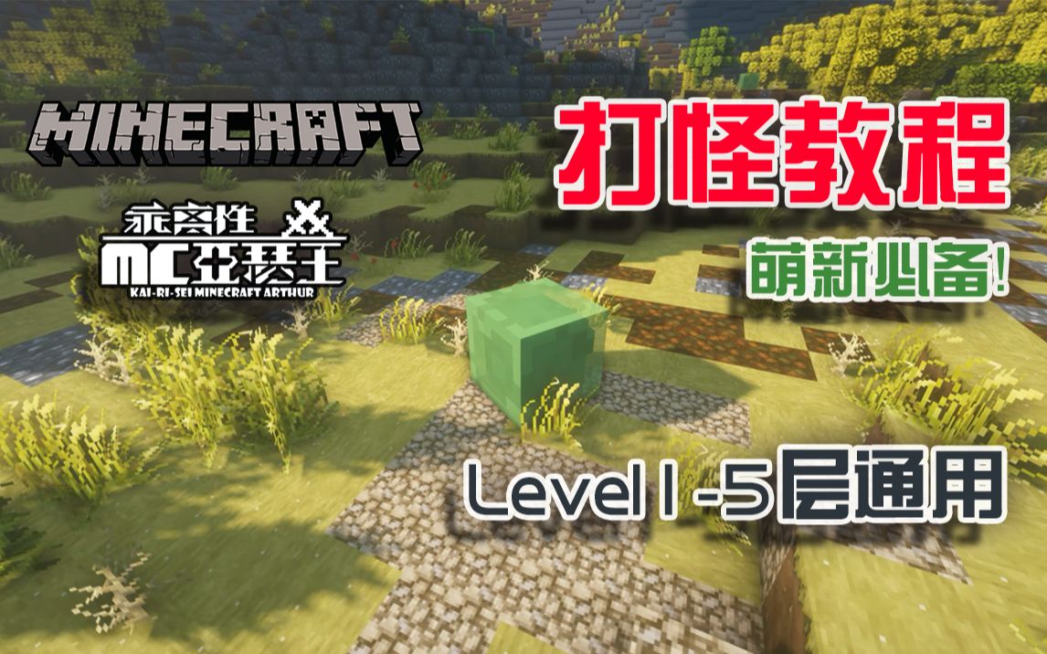 【Minecraft 刀剑神域】面向萌新的Level1-5疑难杂怪教程【乖离性MC】
