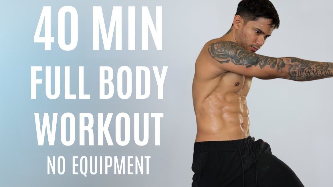 40 分钟全身HIIT+力量锻炼 - 燃烧脂肪、增强力量、提高耐力、塑造肌肉线条 | 无需器械