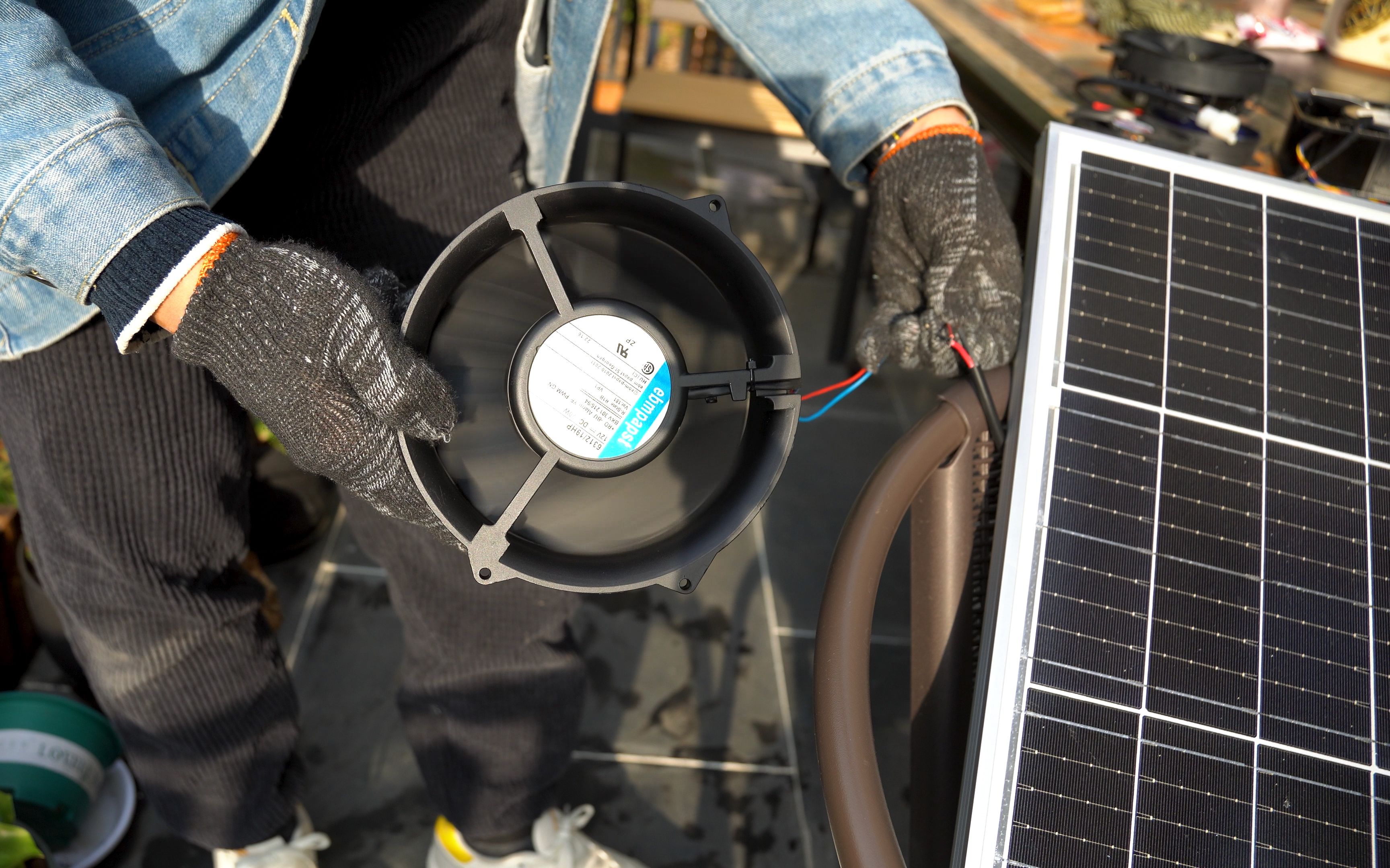 自己组装一套太阳能新风系统，只要有光，家里空气美美的