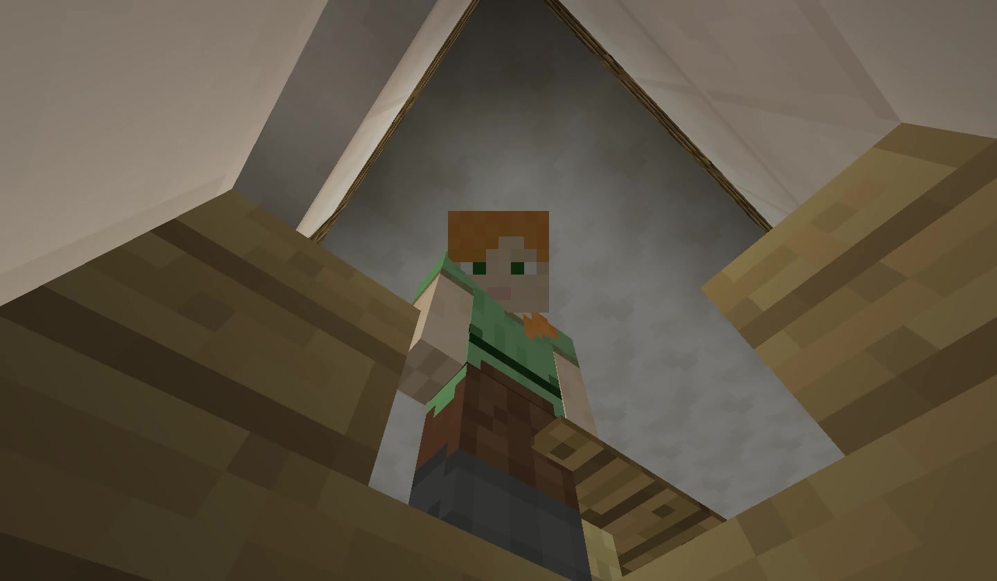 minecraftalex之怒来自小学生的灵感再说我是方块人对你不客气