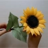 绉纸花  如何用绉纸制作向日葵
