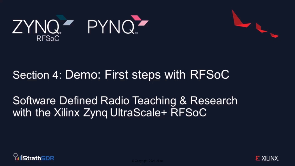 软件无线电SDR与RFSOC 第4节 RFSOC实战演示