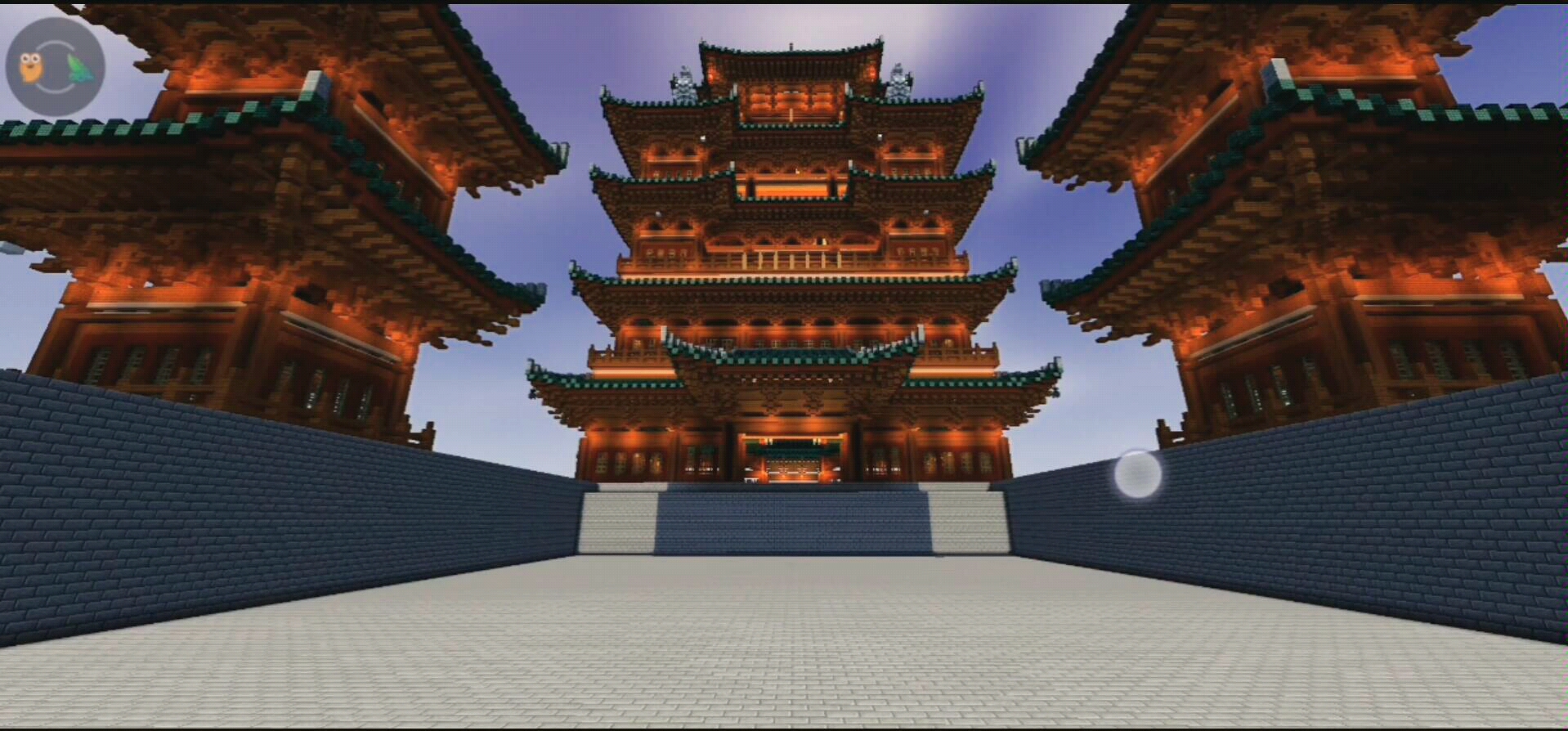 Minecraft我的世界中国风建筑教程#江南民居（四水归堂）_哔哩哔哩_bilibili