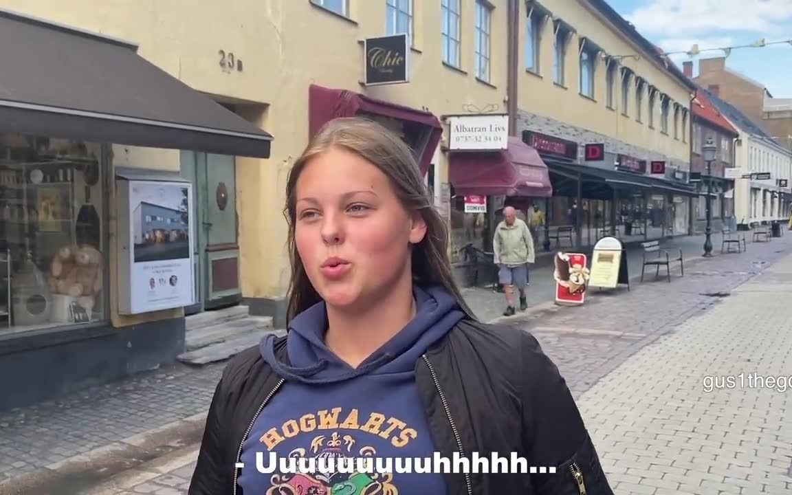 瑞典街头采访，你最不喜欢的国家是哪一个？Which Country Do You HATE The Most  SWEDEN