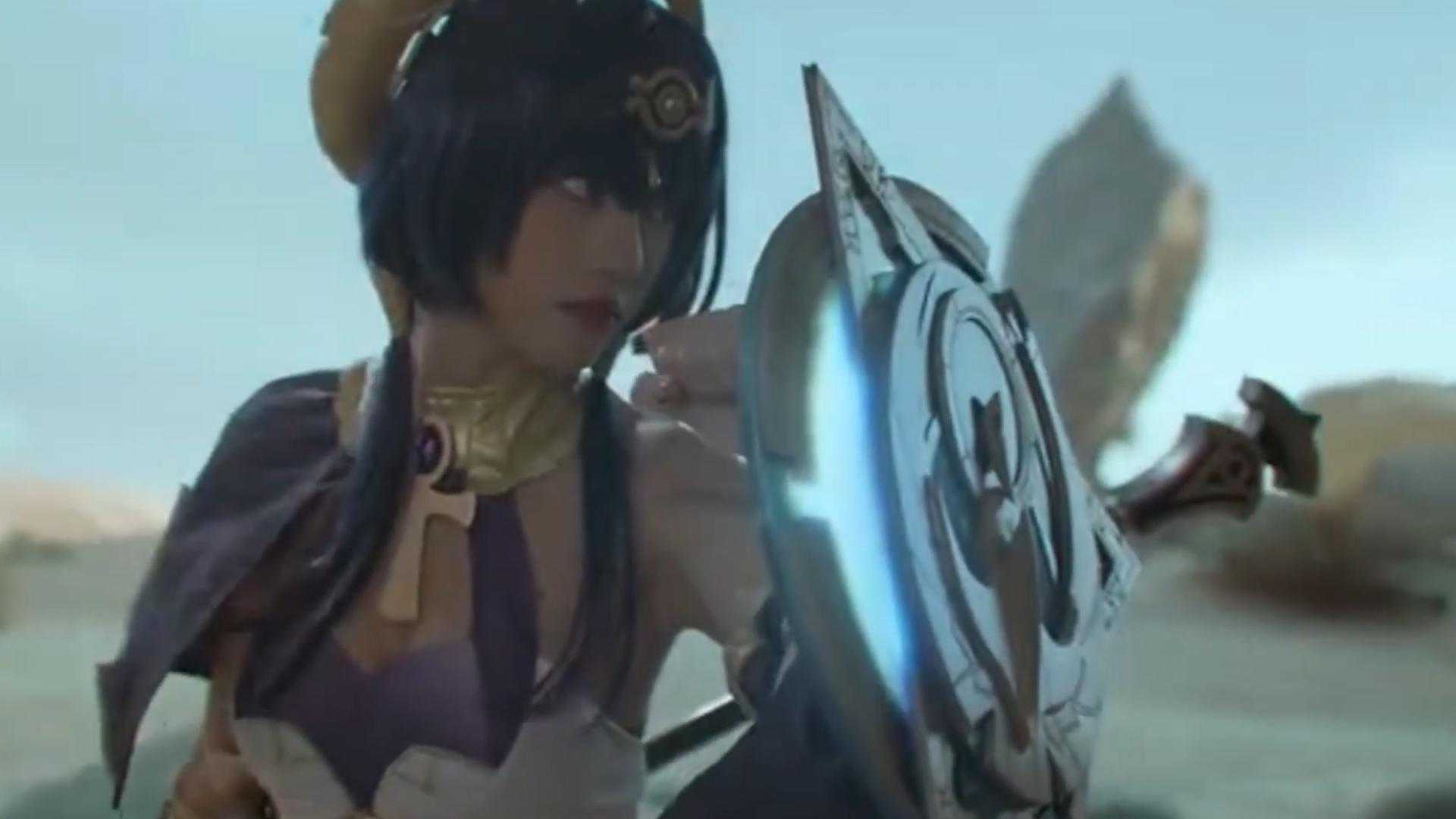 [QCos]Genshin Impact Candace Cosplay 原神坎蒂丝Cosplay (4)