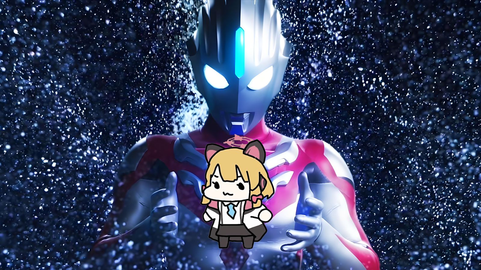 Omg it's 欧布的祈愿 (欧布奥特曼OP)