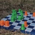 跟小伙伴来一盘么？K1C 3D 打印国际象棋