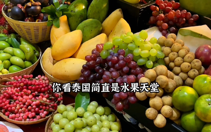 啊蕾玛：水果天堂泰国里的水果自助