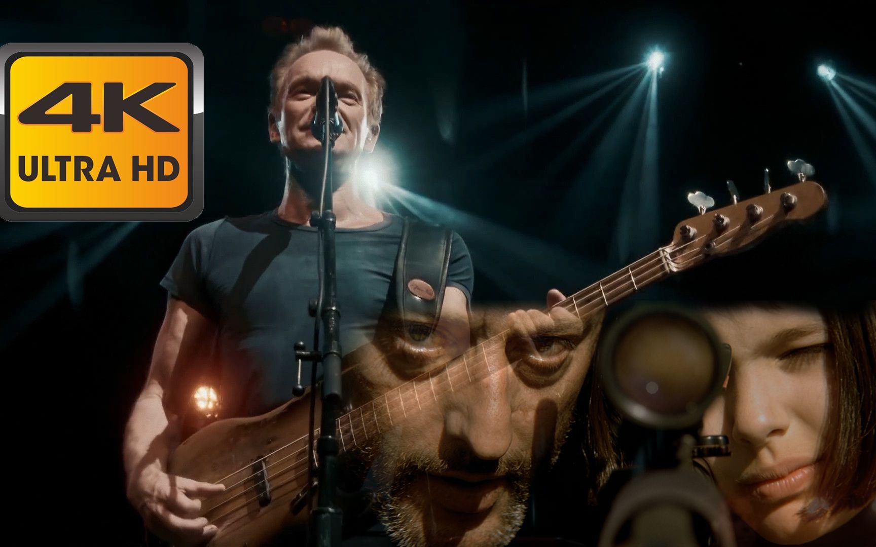 【4K典藏】《这个杀手不太冷》片尾曲《Shape Of My Heart》现场，人生总是如此艰难吗？