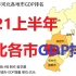 【数据可视化】2021上半年河北省各市GDP排名