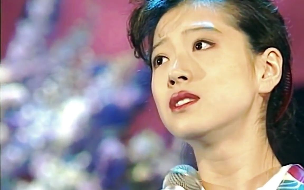 【中森明菜】 二人静 和服版 1991.07.03(宽屏 高画质)