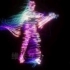 超酷炫体感粒子人影跟随互动  四重效果手势切换  Kinect体感开发 体感互动 体感游戏 体感人影粒子