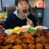 【二倍速】韩国吃播【剪说话】BANZZ奔驰小哥吃满满一锅4种烤鸡腿 炸鸡翅