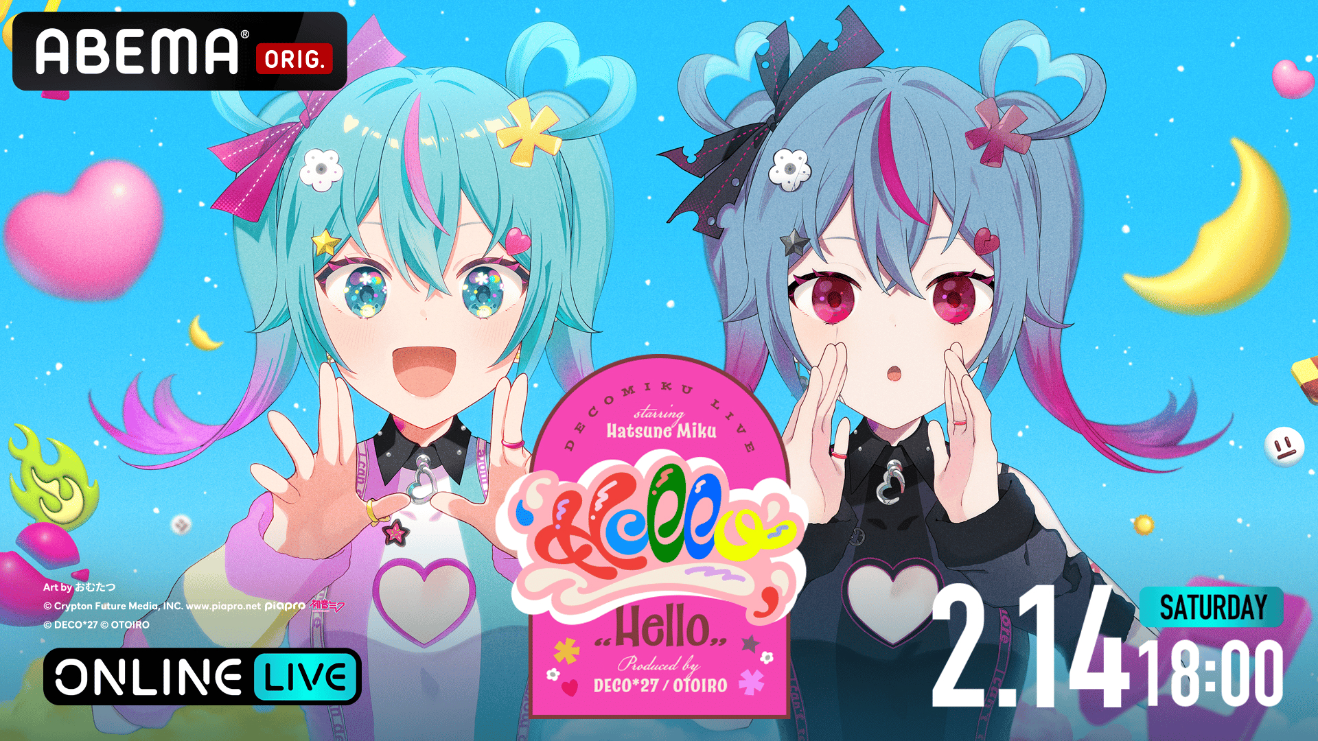 デコミク LIVE starring 初音ミク『Hello』(DECO*27)