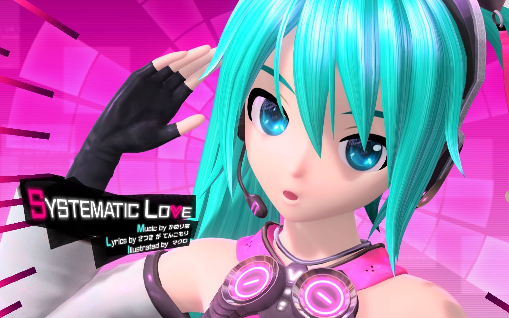 "systematic love"初音未来future tone 原版pv 1080p 60fps