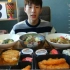 【韩国吃播】奔驰小哥BANZZ吃芝士猪排、咖喱猪排、日式牛肉饭、乌冬、冷面、天妇罗