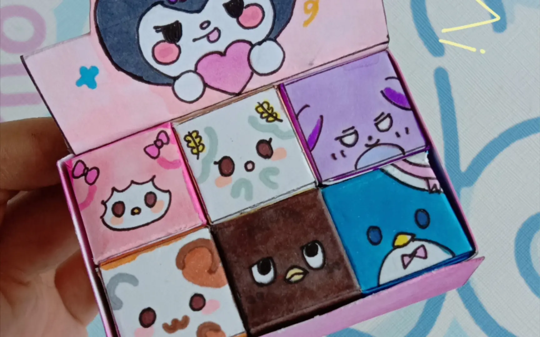 自制迷你盲盒套盒的教程来啦！