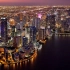 夜景｜迈阿密市中心 - 无人机航拍｜Phantom 4 Pro  -  4K