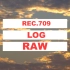 REC.709、LOG、RAW到底是什么？三者画面效果对比及使用场景解析