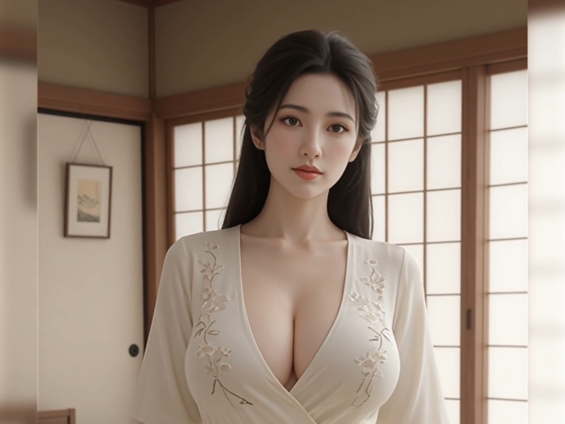 Ai美女的卧室让人觉得干净