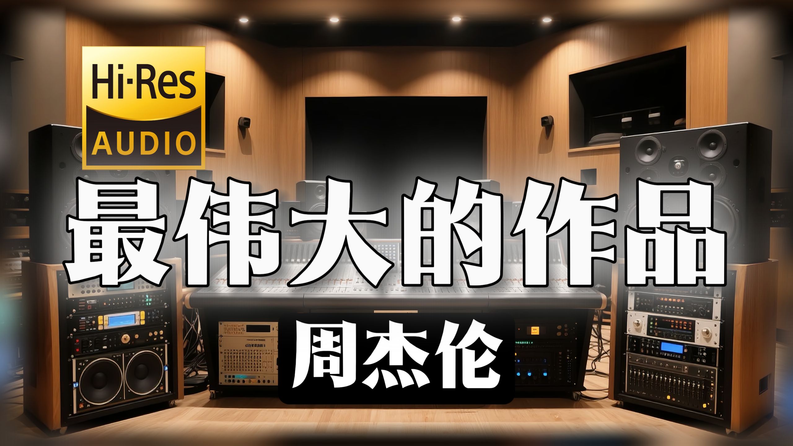 【𝐇𝐢-𝐑𝐞𝐬无损音质】｜《最伟大的作品》- 周杰伦 -‘世代的狂 音乐的王’