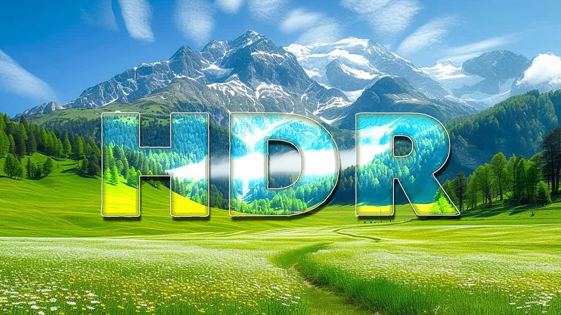 【4K60帧 HDR】“解决焦虑的最好办法 就是去感受大自然” |真色彩杜比视界|绝美风光素材| 电视背景音乐| 放松冥想、治疗或睡眠