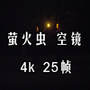 「无版权素材」萤火虫空镜头素材 夜景 萤火虫 空镜头 人像 4k 25帧