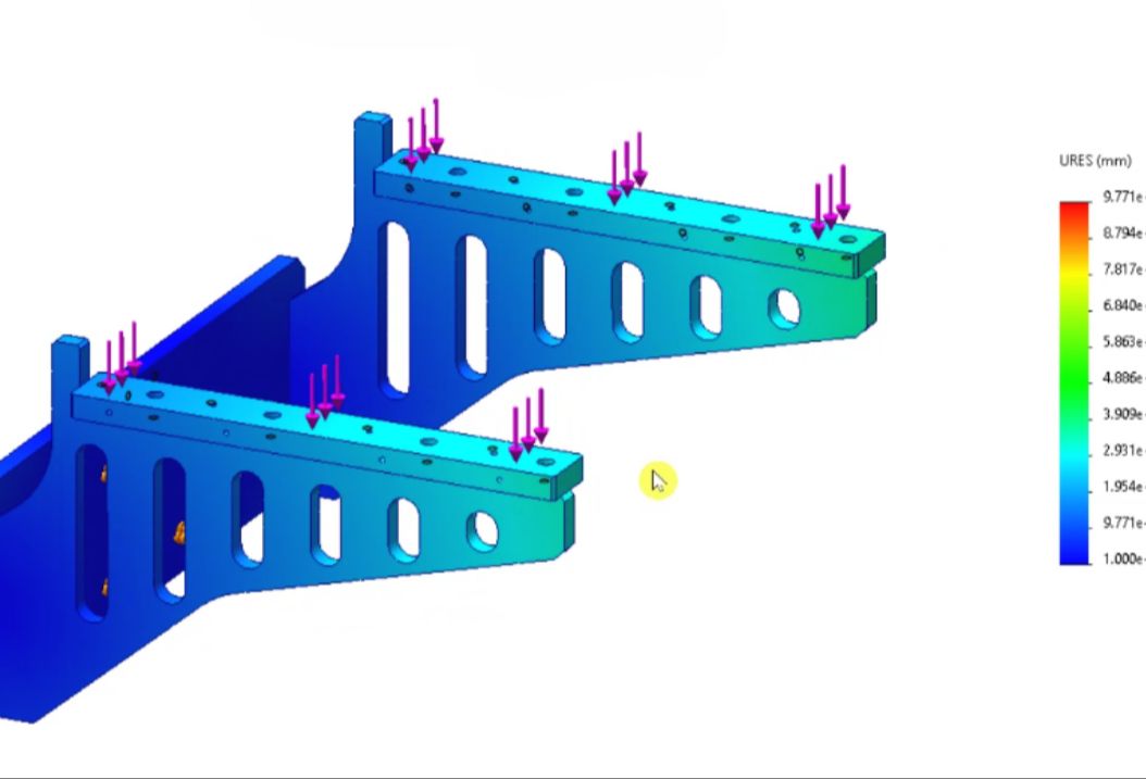 5分钟学会Solidworks装配体有限元分析