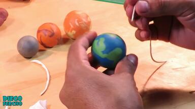 自己在家做太阳系