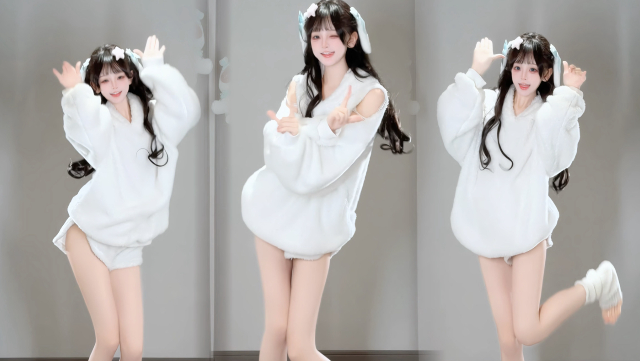 纯白小兔！我直接给到夯！！！