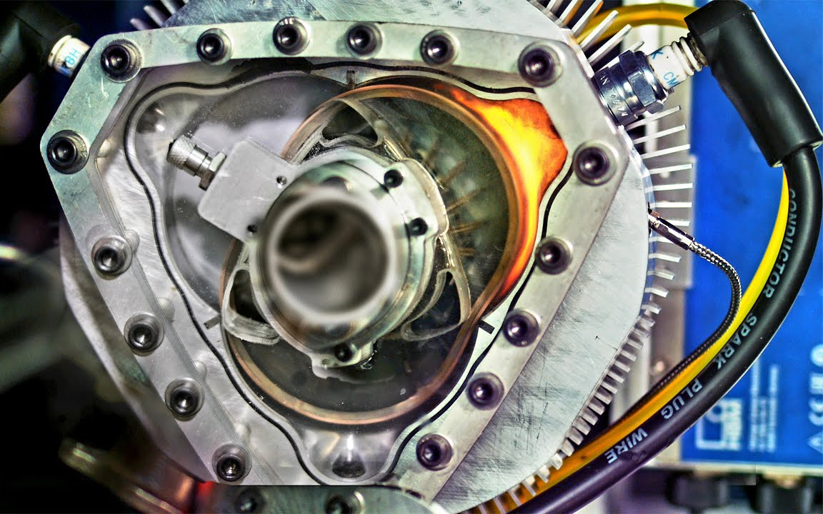 【中英字幕】透视观察 Liquid Piston公司 最新型转子引擎内部工作  —— 慢放全过程