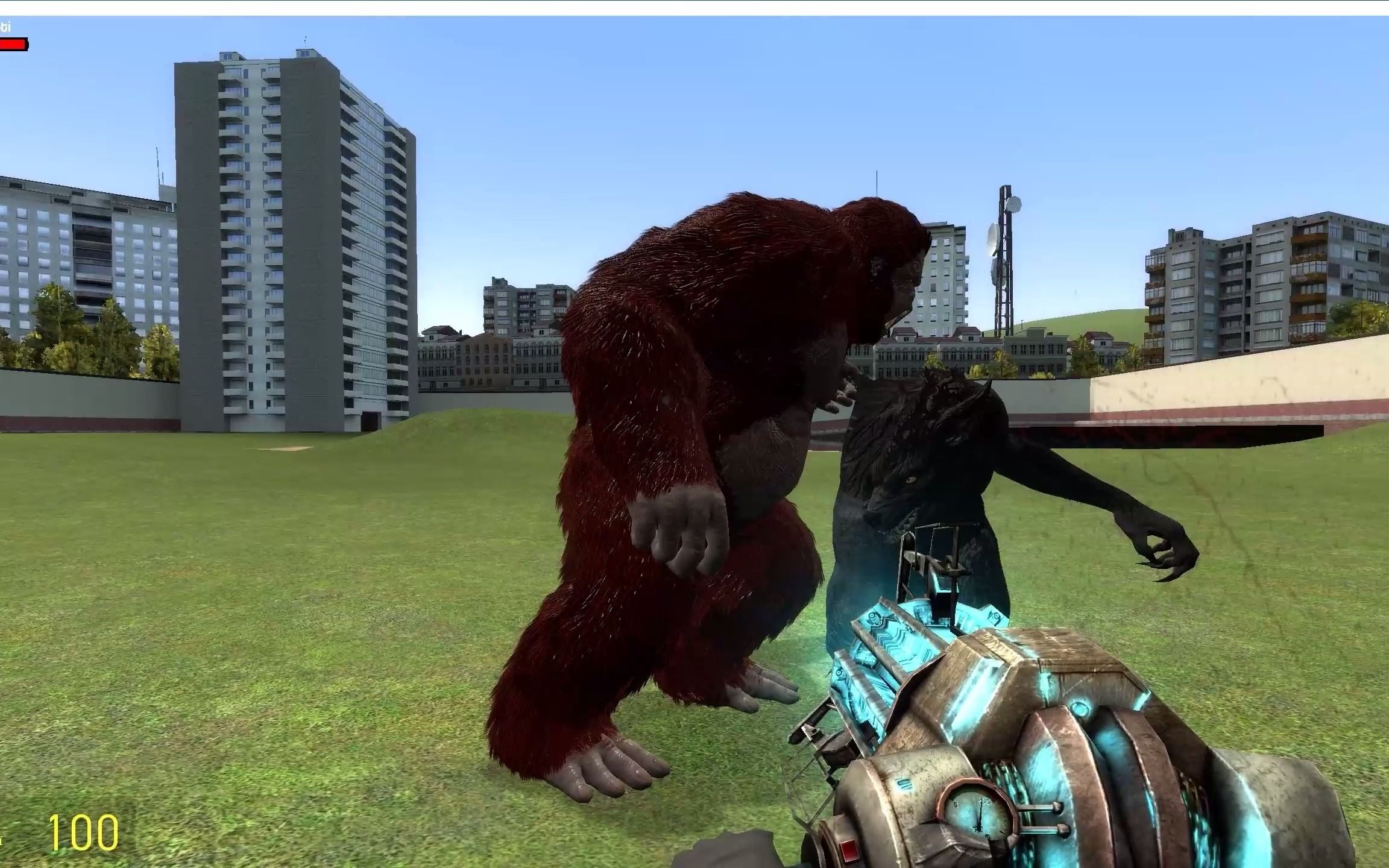 【GMOD】大脚怪 VS 狼人，离奇对传说