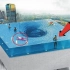世界上最惊险的泳池，建在55层高楼上？360度全透明你敢挑战吗？