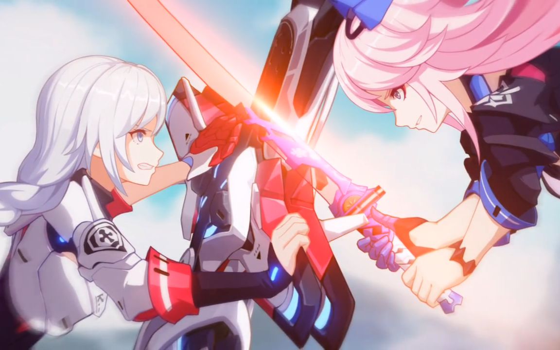 【崩坏3】卡莲大战八重樱?奥托大人van♂游♂戏 - cg!