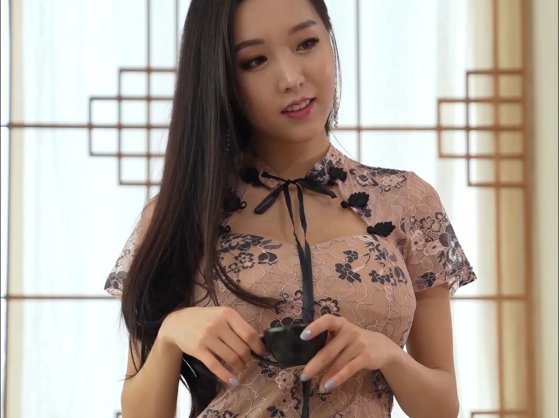 Miss KimGaon's Tea Room Cheongsam Outfit