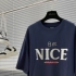 终于知道高仿Balenciaga巴黎世家2023SS NICE字母T恤