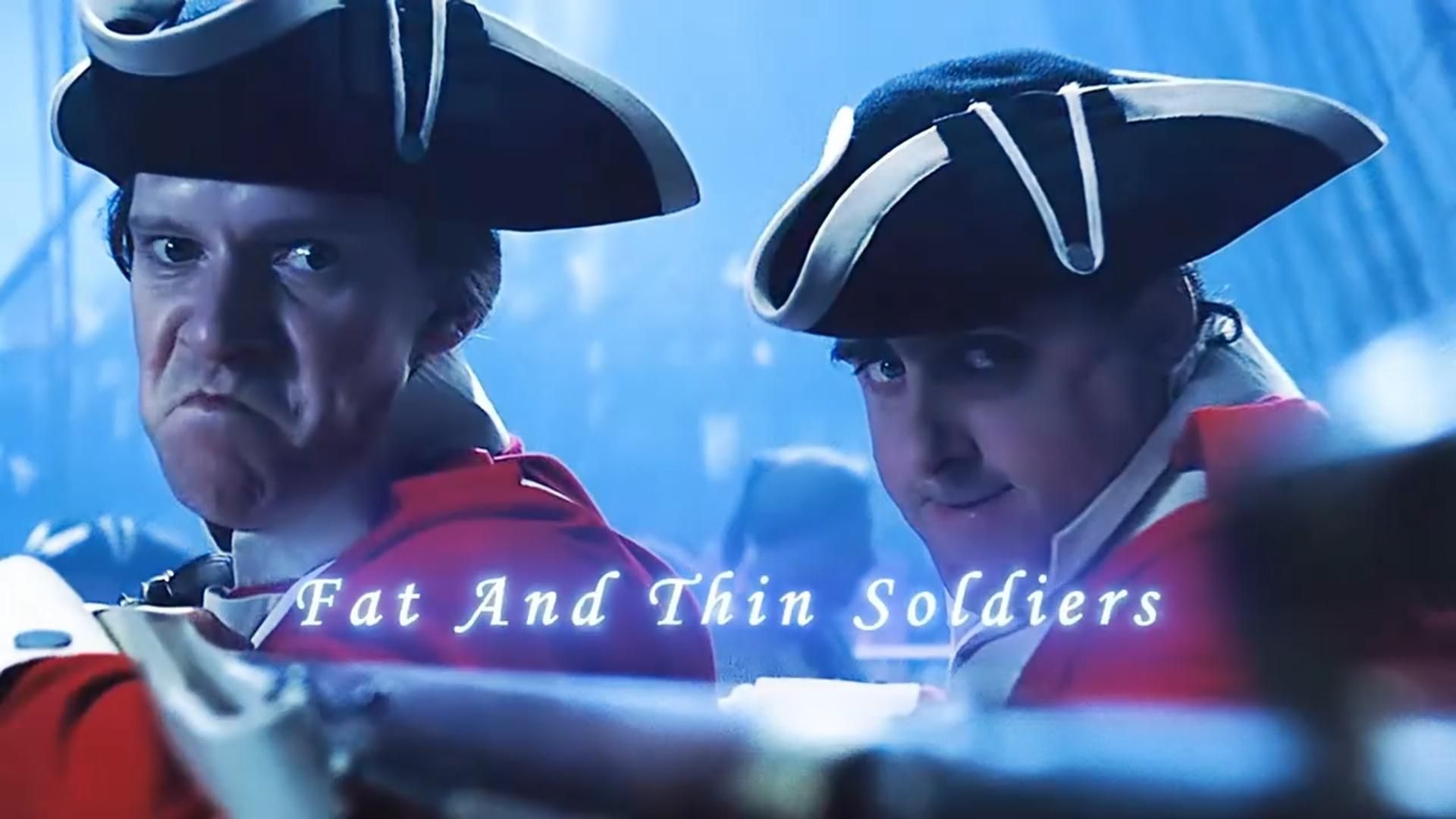 “士兵与海盗中的“卧龙凤雏”组合，简直差点盖过杰克船长的笑点。”