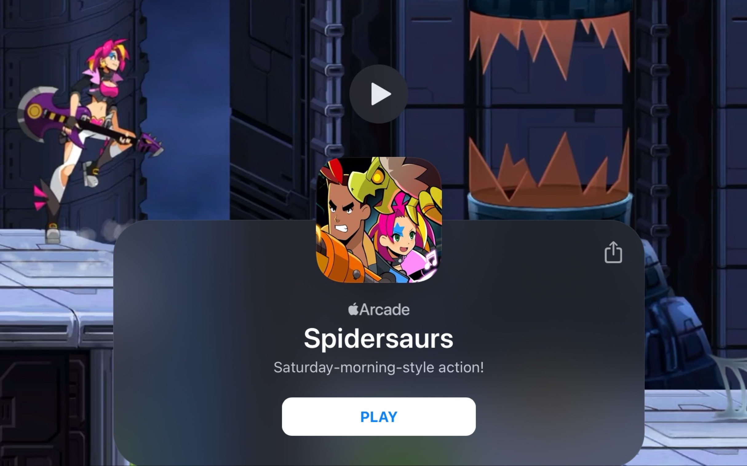 Apple Arcade 游戏-----Spidersaurs