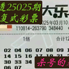 大乐透25025期万元复式彩票分享，杀号的来了